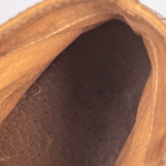 Frye Addie Tan Leather Inside Zip Booties Women's 6 B - Picture 15 of 15